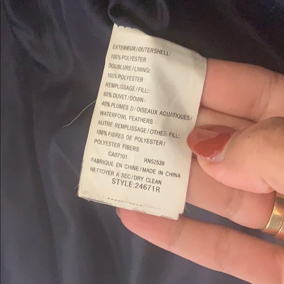 Platinum Ulex Down-Blend Coat Purple Size Medium - Picture 7 of 8